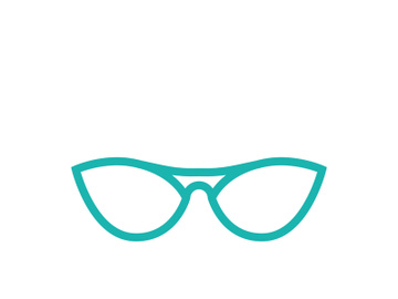 Glasses symbol vector icon preview picture