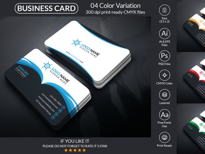 Creative Business Card Design Template