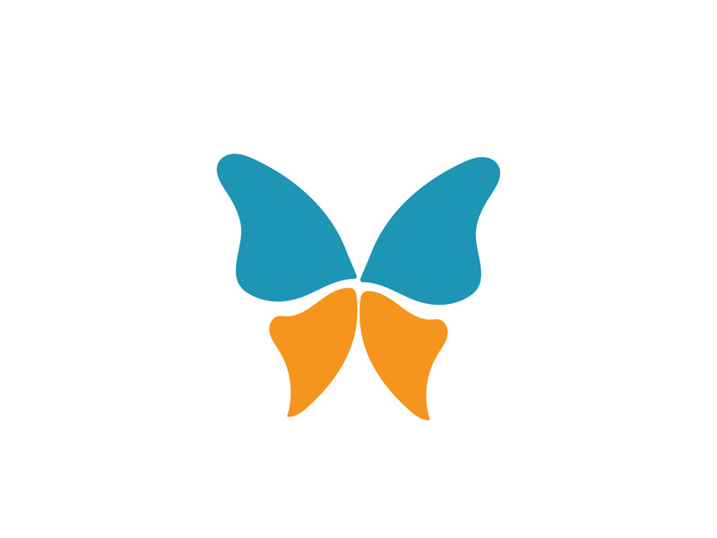 Butterfly icon design