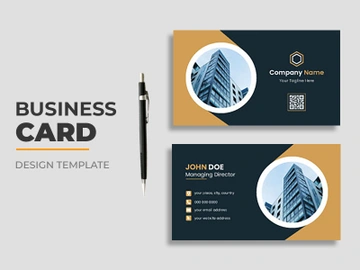 Corporate Business Card Template ver-3 preview picture