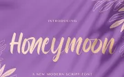 Honeymoon - Handwritten Font