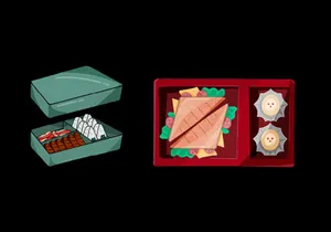 Lunch Box Illustration