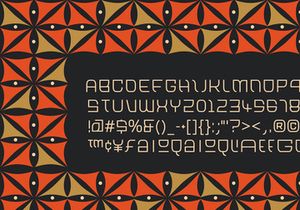 Charwe Display Typeface
