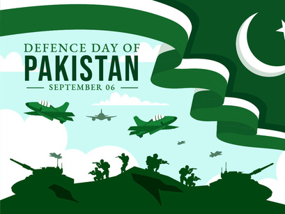 11 Pakistan Defence Day Illustration