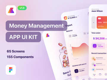 Letify - Money Management App UI Kit preview picture