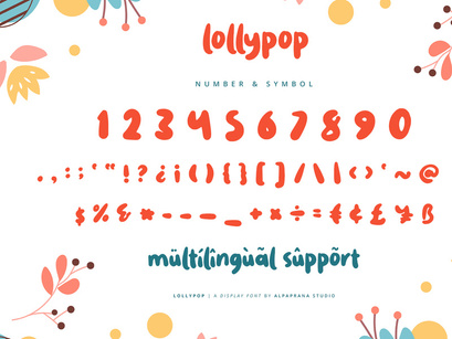 Lollypop - Display Font
