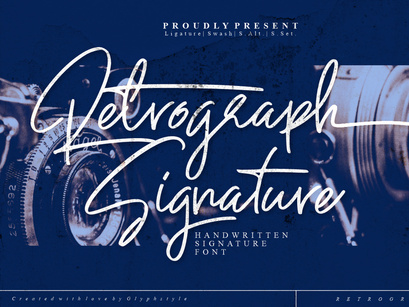 Retrograph Handwritting