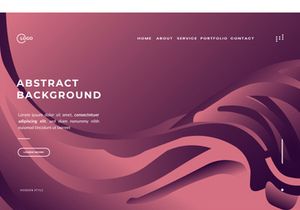 Abstract Background Wave Modern