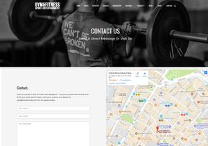 Gym WordPress Theme