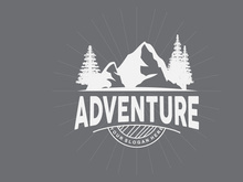 Mountain Logo, Nature Landscape Vector