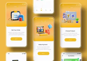 E-Commerce Shop Mobile App UI Kit - Figma UI Kit - GetDresser