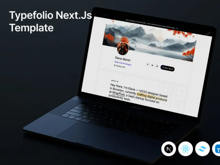 Typefolio NextJs Template