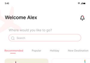 Travel App UI