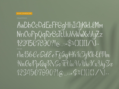Verdant Botanika | Hand Drawn Script Font Duo