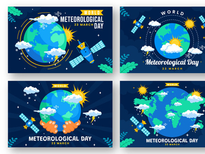 12 World Meteorological Day Illustration