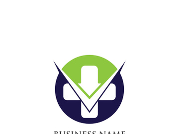 hospital logo and symbol Template, Green logo vector preview picture