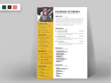 Resume CV Template-78 preview picture