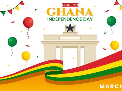 13 Ghana Independence Day Illustration