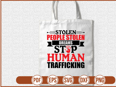 Stolen People Stolen Dreams Stop Human Trafficking