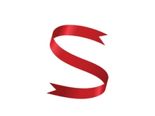 Ribbon illustration design template