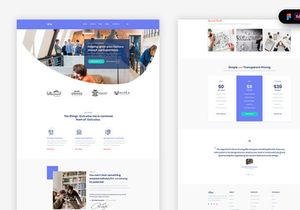 Startup Landing Page Template