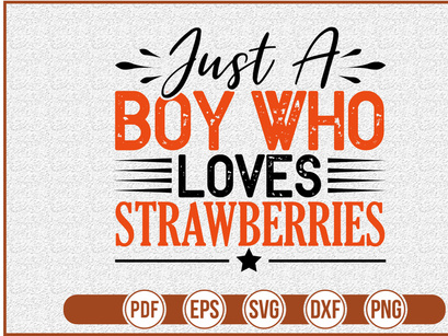 Just a Boy Who Loves Strawberries