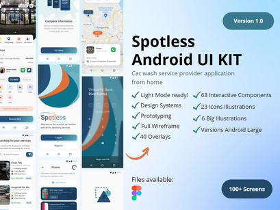 "Spotless" Car wash Service Android A