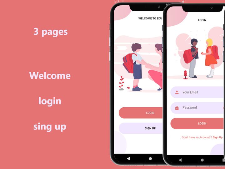 Flutter Auth UI - Template in Flutter