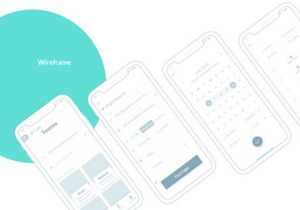 Tourex: Flight booking app design template