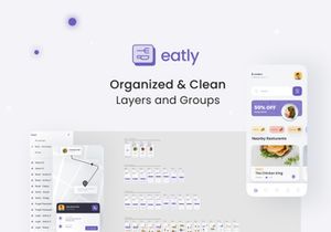 Eatly - Food And Delivery App UI Kit