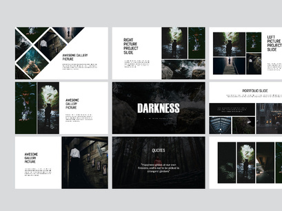 Darkness - PowerPoint Template