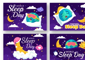 12 World Sleep Day Illustration