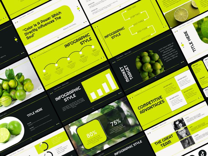 Lime Presentation Template