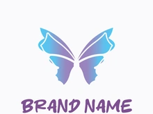 Butterfly logo design