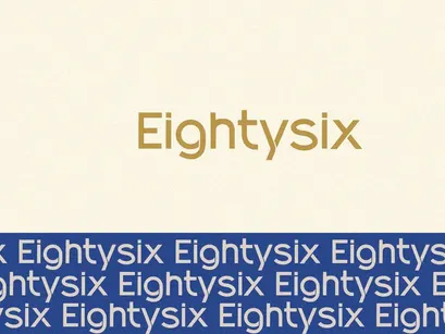 Glacier - Display Font