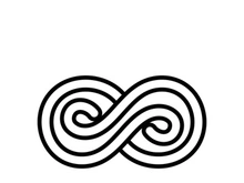 Infinity logo and symbol Design Vector