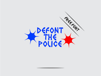 Defont The Police - Free Font