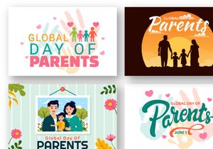 12 Global Day of Parents Illustration
