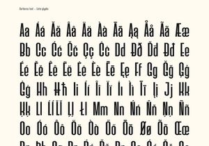 Barbaros Font Family