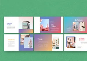 Gradient Pastel Keynote Template