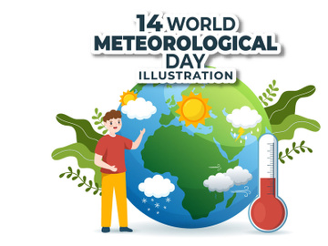14 World Meteorological Day Illustration preview picture