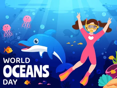 15 World Oceans Day Illustration