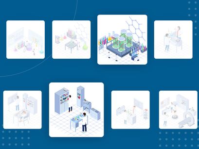 [Vol. 12] Research - Landing Page Illustration