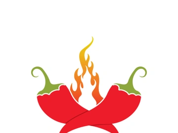 Red hot natural chili icon vector illustration preview picture
