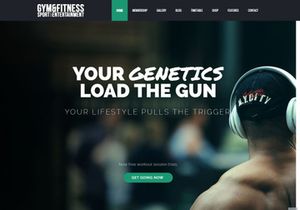 Gym WordPress Theme