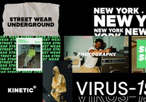 Kinetic Font Sans Serif