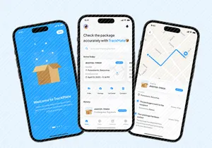 TrackMate - Package Tracking Mobile App