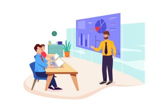 M158_Business coaching Illustrations