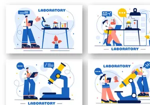 18 Laboratory Science Illustration
