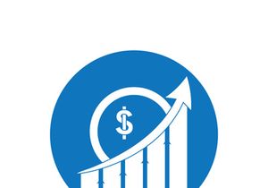 Business finance logo template vector icon design